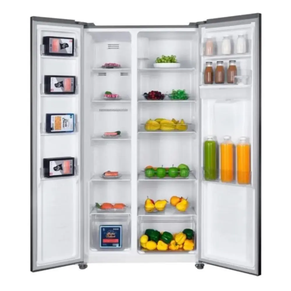 HELADERA KOHINOOR KHSA47NI-9 SIDE BY SIDE 469L NO FROST INVERTER ACERO-3.webp