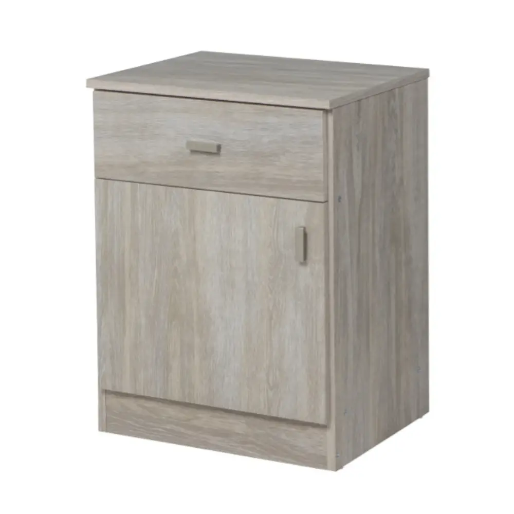 Mesa de Luz Ricchezze Piu Pack 1 Cajones Fresno Blanco-3.webp