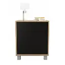 MESA DE LUZ TABLES 6426 1 CAJON-1PUERTA OLMO F.-NEGRO M.-2.webp