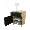 MESA DE LUZ TABLES 6426 1 CAJON-1PUERTA OLMO F.-NEGRO M.-3.webp