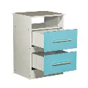 Mesa De Luz Maximo 2 Cajones 68021 Infantil-Celeste-3.webp
