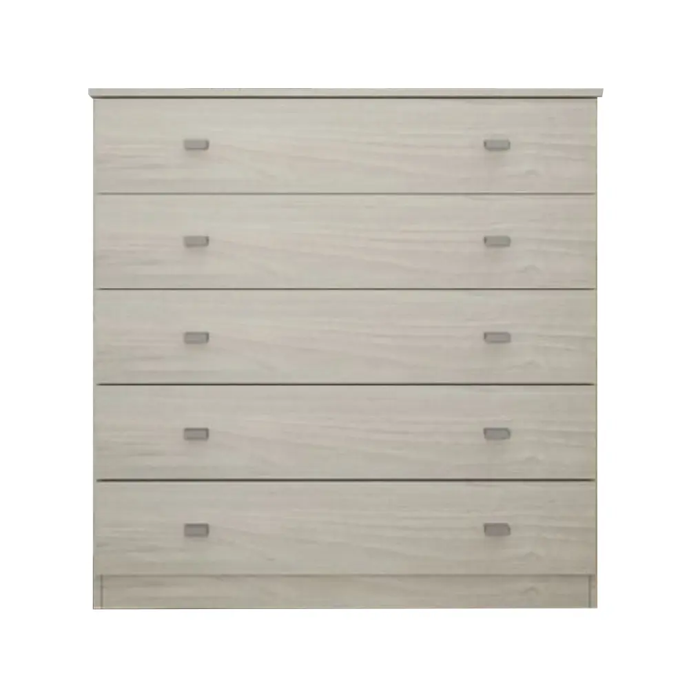 Chifonier Bulk Flor de Lis 5 Cajones D703-76 Gris-4.webp