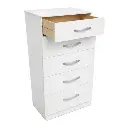 Chifonier Maximo 5 Cajones Tv - Video Family 0102 Blanco-2.webp