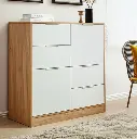 Comoda Richezze Murano 2 Puertas - 4 Cajones Blanco-5.webp