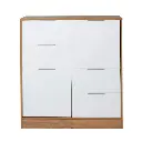 Comoda Richezze Murano 2 Puertas - 4 Cajones Blanco-2.webp