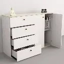 Bahiut Tables 7009 130 Cm 2 Puertas - 4 Cajones Nevado-Everest-3.webp
