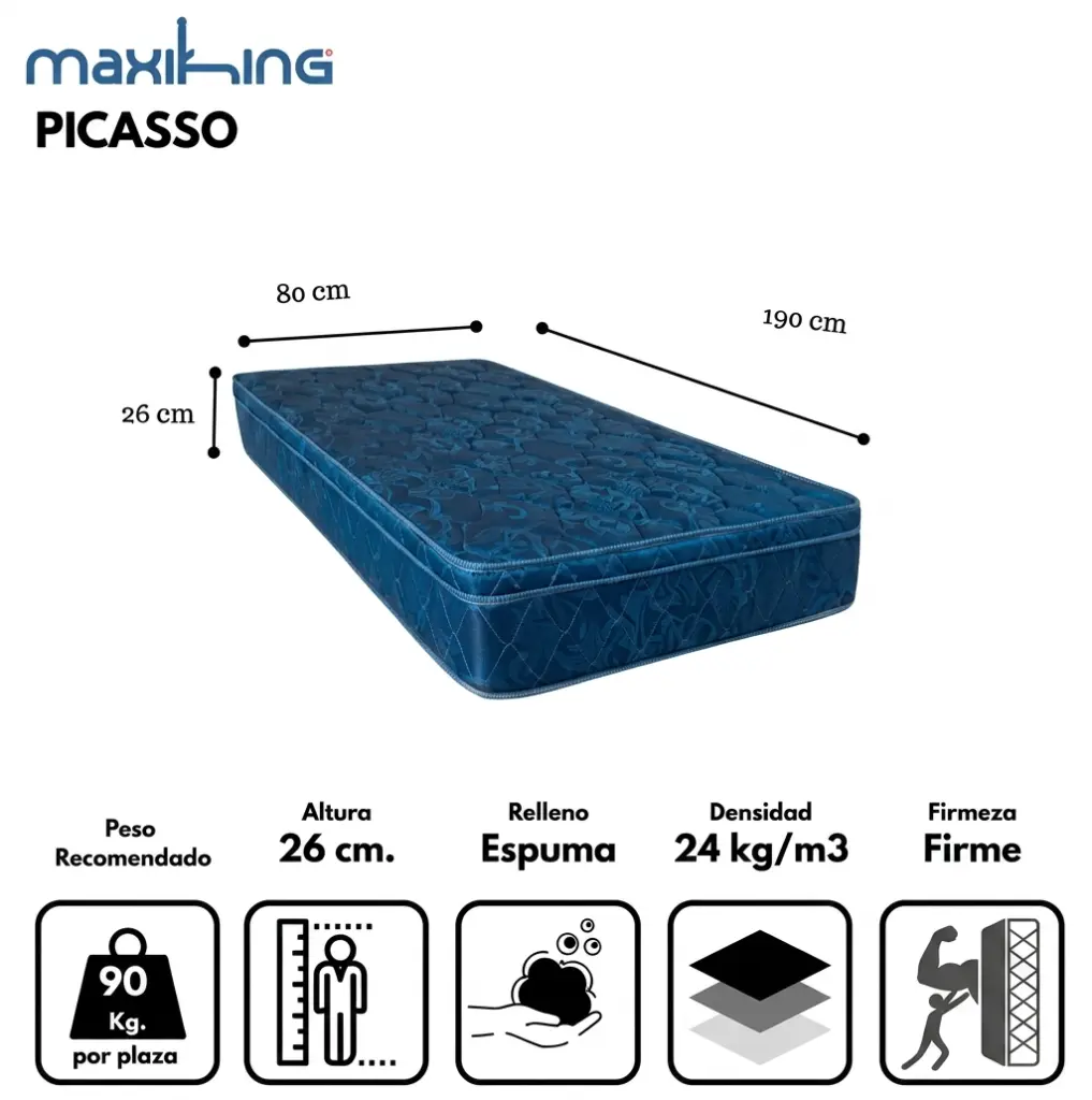 Colchon Maxiking 100 Picasso Bordo- Azul-2.webp