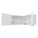 Alacena Kappesberg 2 Puertas Esquinera 45 x 120 x 120 Blanco-1.webp