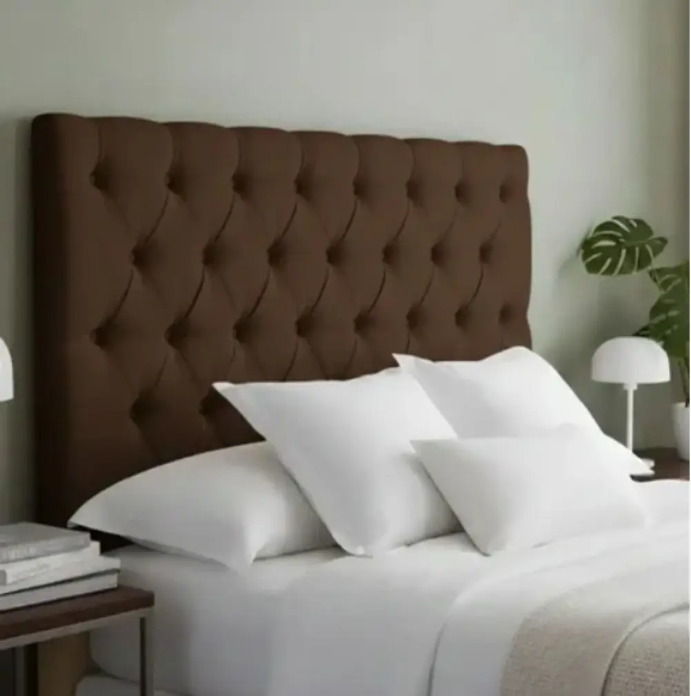 Respaldo El Madero ELM 150 Capitone-Costura Praga Chocolate-2.webp
