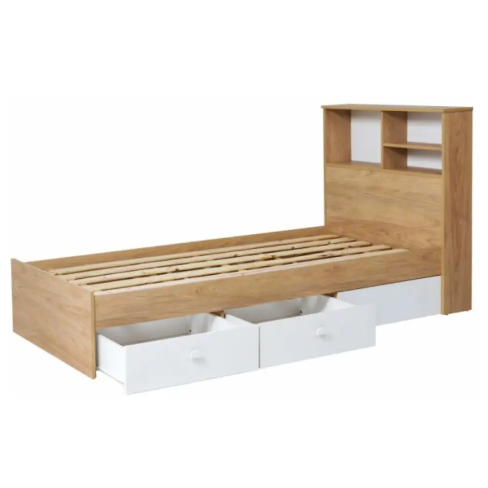 Cama Ricchezze Ecopack 1 Plaza Repizza 2 Cajones Hickory-Blanco-2.webp