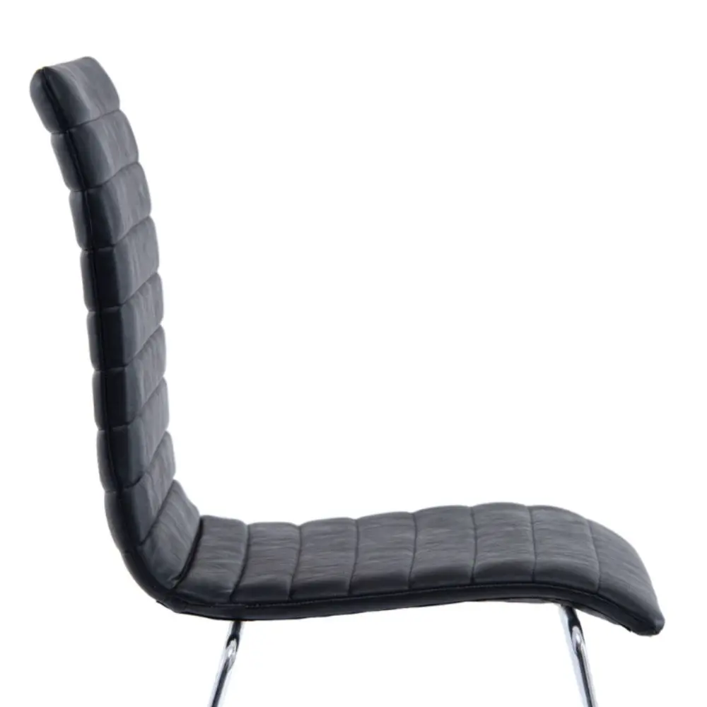 Sillon Rolic de Oficina Trineo Line Visitor Cromado-6.webp