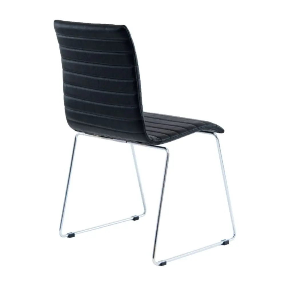 Sillon Rolic de Oficina Trineo Line Visitor Cromado-4.webp