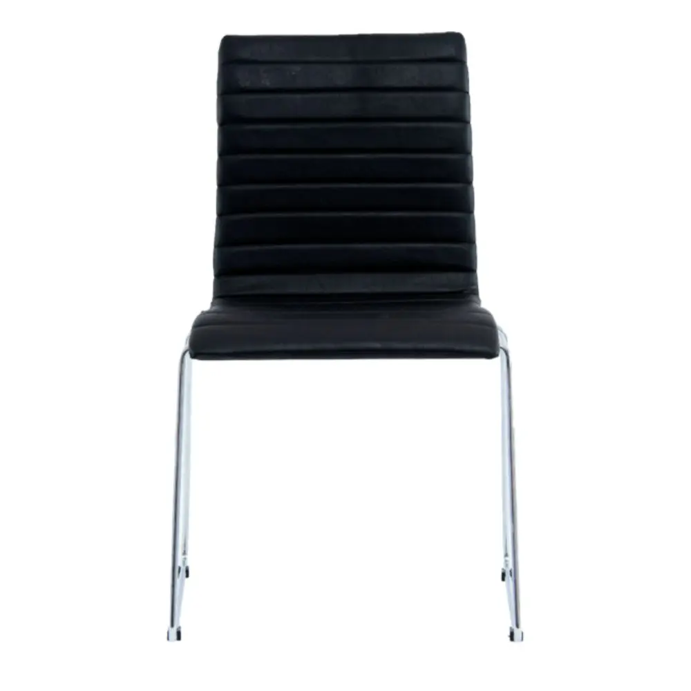 Sillon Rolic de Oficina Trineo Line Visitor Cromado-2.webp