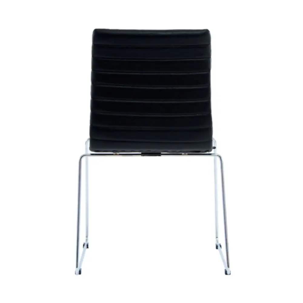 Sillon Rolic de Oficina Trineo Line Visitor Cromado-5.webp