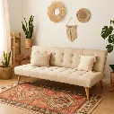 Sillon Etxe Tokio 1.70 Cm Tela YL80309 Beige-1.webp
