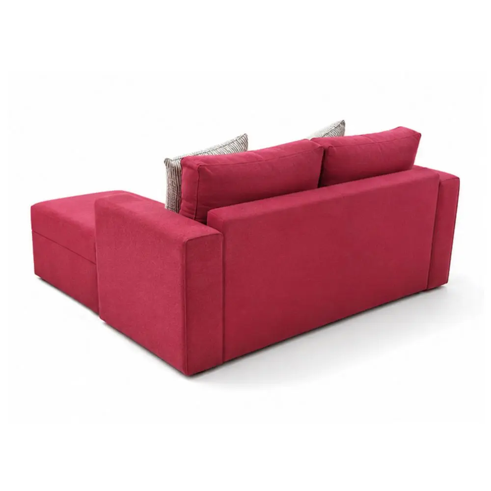 Sofa Rosarino Con Camastro 170x70x70 Cm. Chenil Rojo-4.webp