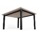 Mesa Auguste 1.40x80 Cm Atenas Caño-Madera-4.webp