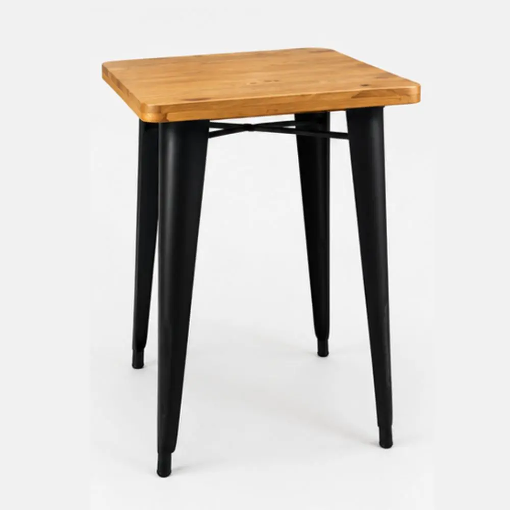 Mesa Tolix Made In Cordoba 70 X 70 Cm Reforz. Chapa-Madera 36MM-3.webp