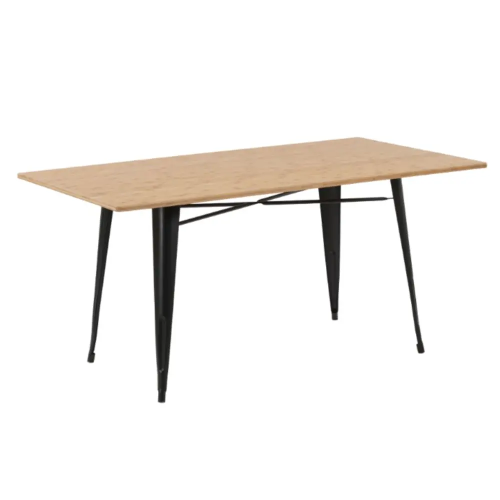 Mesa Bulk Tolix 78700 120X80 Madera Bambu-Metal-2.webp