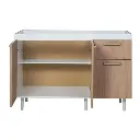 Bajo Mesada Ricchezze Turin 1.20 Mts 3 Puertas - 1 Cajon Roble Kendal-3.webp