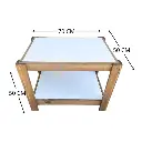 Mesa Ratona Faem Barbara Nordica Rectangular 50x46x66 Cm 8010 Roble-4.webp