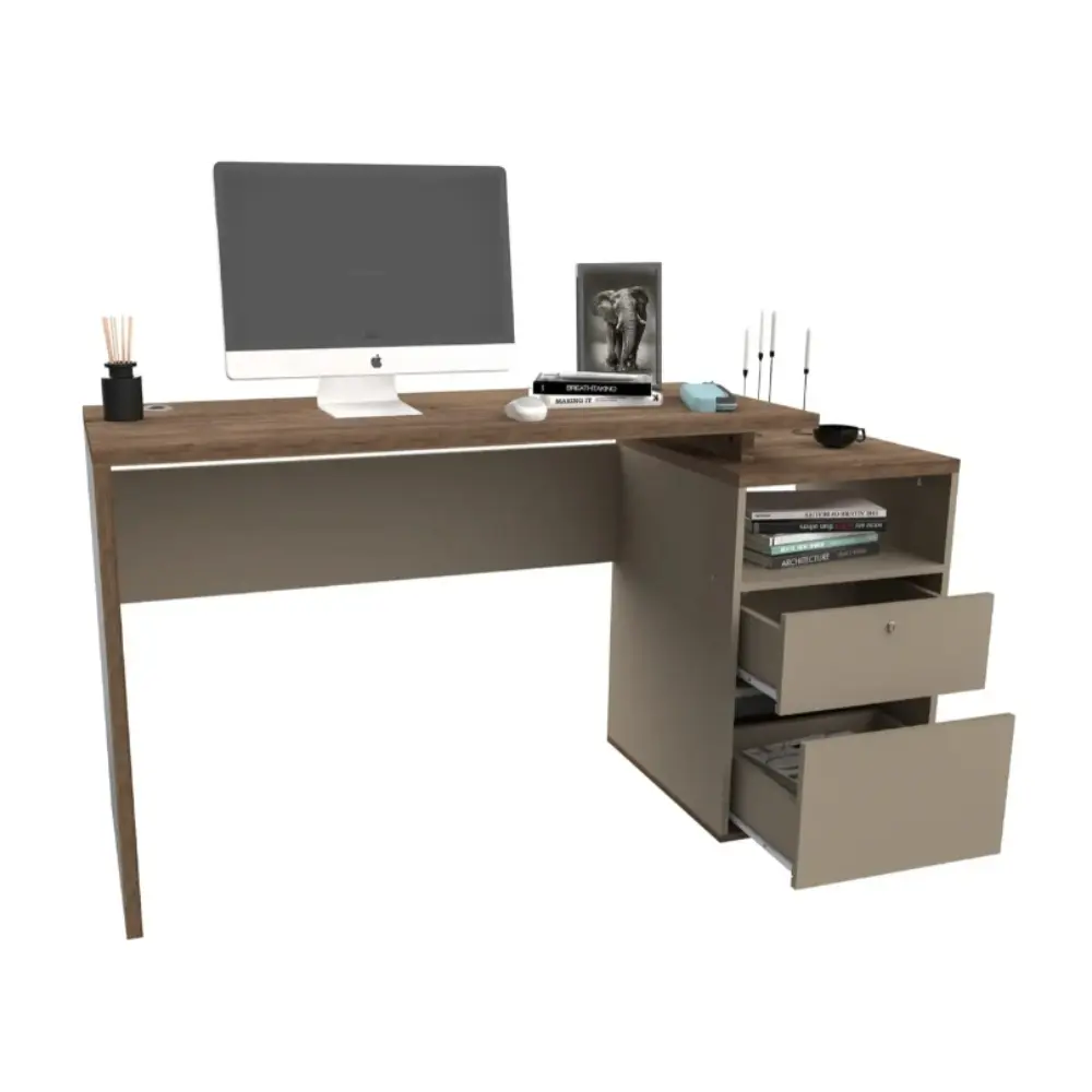 ESCRITORIO DELOS 1.20M 1PTA. 1CAJ. L.OFFI DOF02 ROBLE DAVOS-GRIS ARCILLA-2.webp