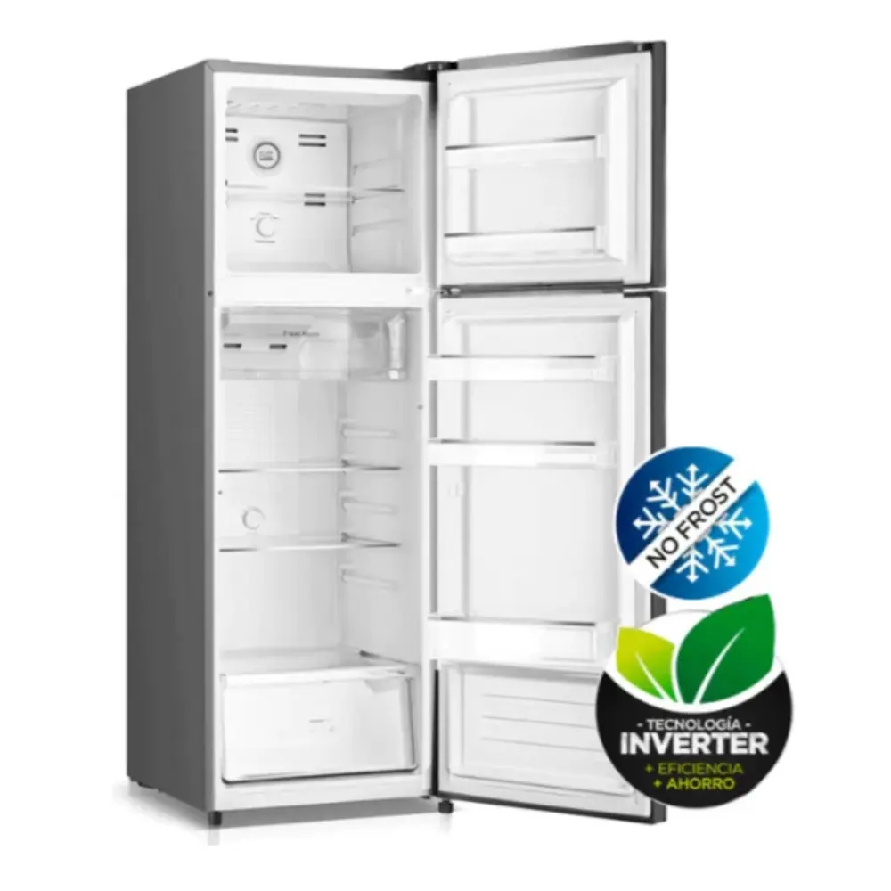HELADERA BRIKET KD268FWG 268L TOP MOUNT NO FROST INVERTER GREY-2.webp