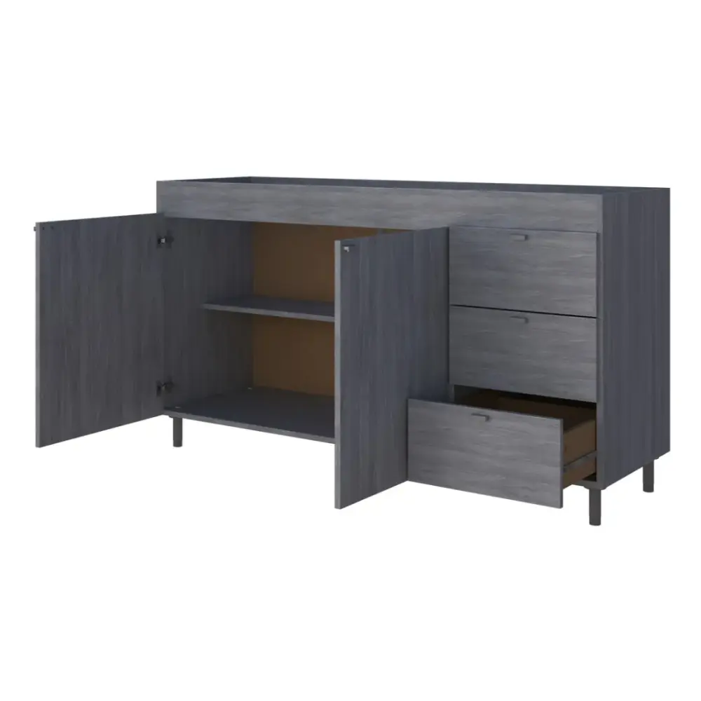 Bajo Mesada Orlandi 1.20 Mts. 2 Puertas - 3 Cajones Con Estantes 3030 Jacaranda-2.webp