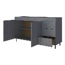 Bajo Mesada Orlandi 1.20 Mts. 2 Puertas - 3 Cajones Con Estantes 3030 Jacaranda-2.webp