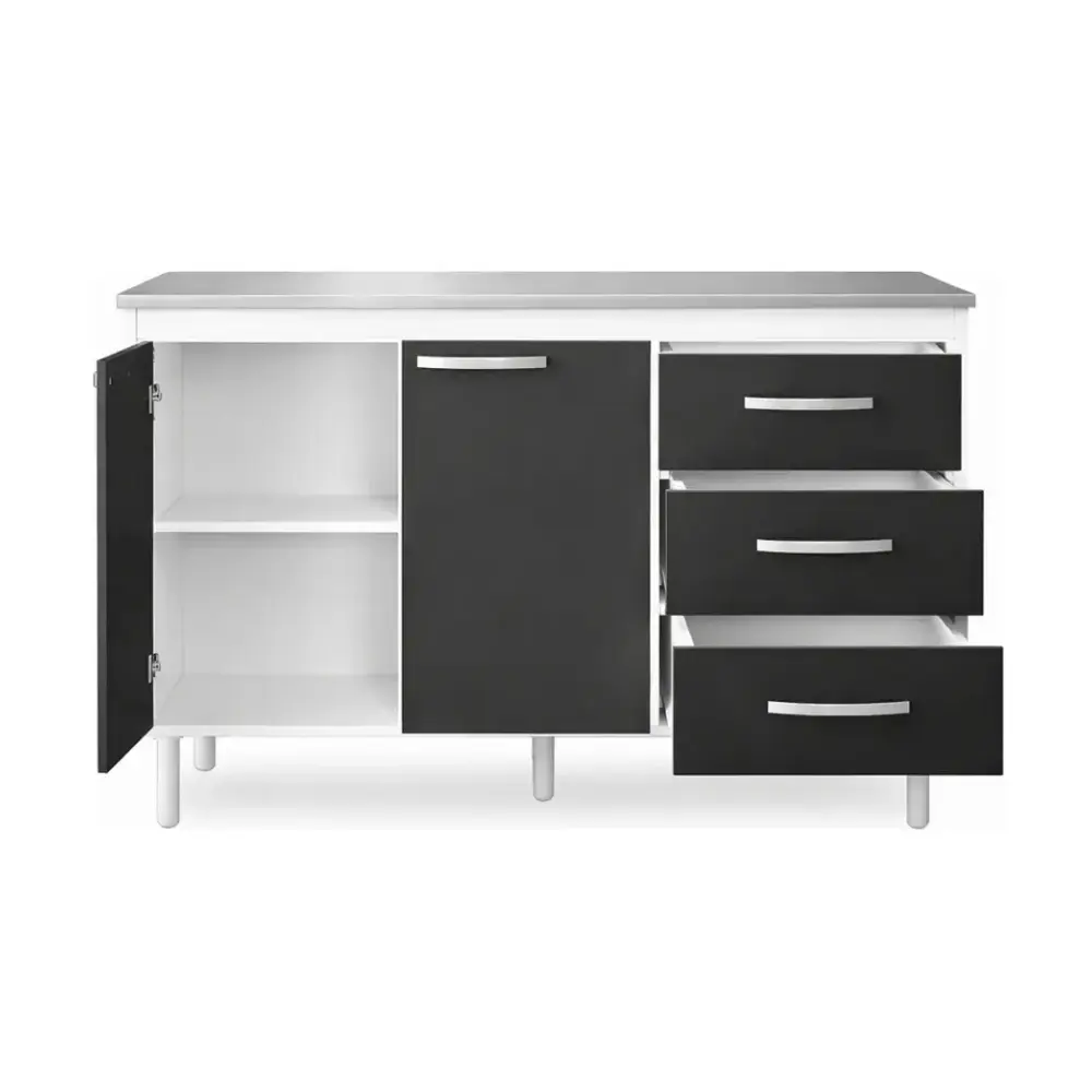 BAJO MESADA MAXIMO 140CM SIN BACHA GRAFITO-BLANCO MATE-3.webp