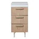 Bajo Mesada Ricchezze Turin 0.40 Mts. 3 Cajones Roble Kendal-2.webp