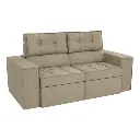 SOFA KAPPESBERG LANUS 4C S125-2-A036 188X96X101CM 6POSRECLINABLE - VELUDO BEGE-1.webp