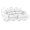 SOFA KAPPESBERG DELUXE 4C S112-2-A035 109X268X120CM RECLINABLE - VELUDO CHUMBO-5.webp