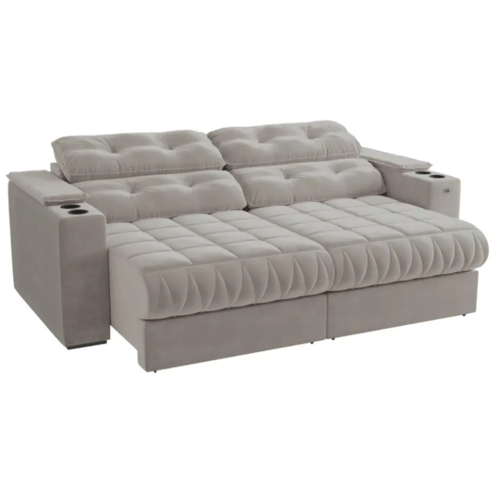 SOFA KAPPESBERG DELUXE 4C S112-2-A035 109X268X120CM RECLINABLE - VELUDO CHUMBO-3.webp