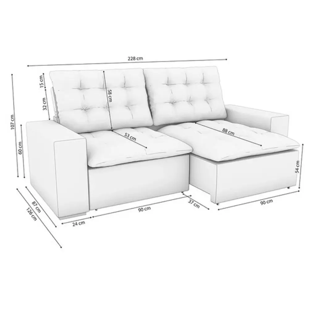 SOFA KAPPESBERG DELUXE 4C S112-2-A035 109X268X120CM RECLINABLE - VELUDO CHUMBO-9.webp