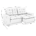 SOFA KAPPESBERG DELUXE 4C S112-2-A035 109X268X120CM RECLINABLE - VELUDO CHUMBO-9.webp