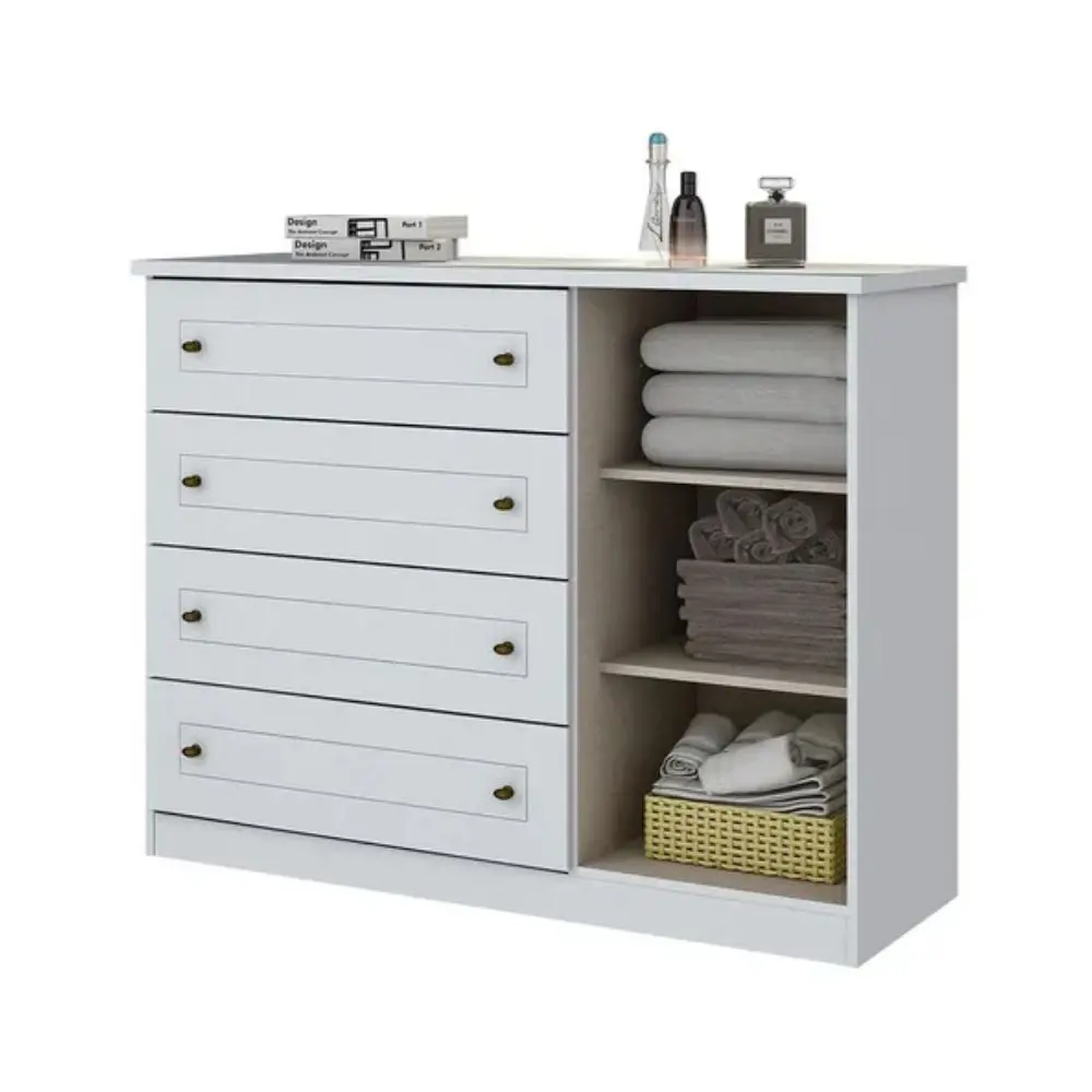 COMODA HENN AMERICANO 1P 4CAJ D715-05 BLANCO-1.webp