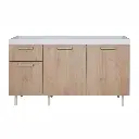 BAJO MESADA RICCHEZZE TURIN 1.40M 3PTA-1CAJ. ROBLE KENDAL-1.webp