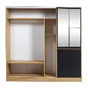 PLACAR RICCHEZZE MURANO MIX 2.07M 4PTA-4CAJ. C-ESPEJO HICKORY-NEGRO-3.webp