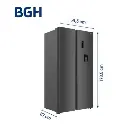 HELADERA BGH BRS540I2A 534L NO FROST SIDE BY SIDE INVERTER DARK INOX.-2.webp