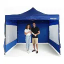 Gazebo Philco GAP3X3BW3P 3 x 3 Mts. Con Pared - Estructura de Acero Azul-3.webp
