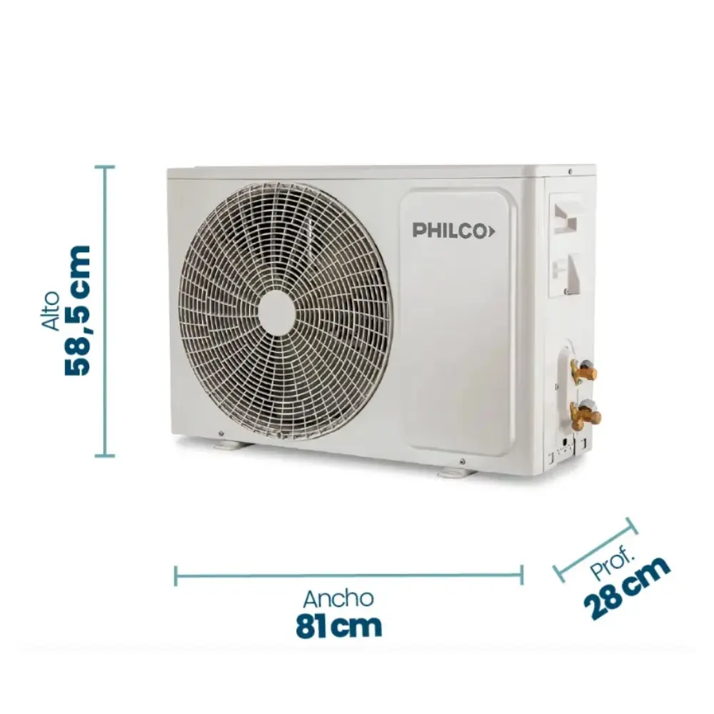 Aire Acondicionado Philco Split 6300W 5500 Frig. Frio-Calor PHS60HA4CN-7.webp