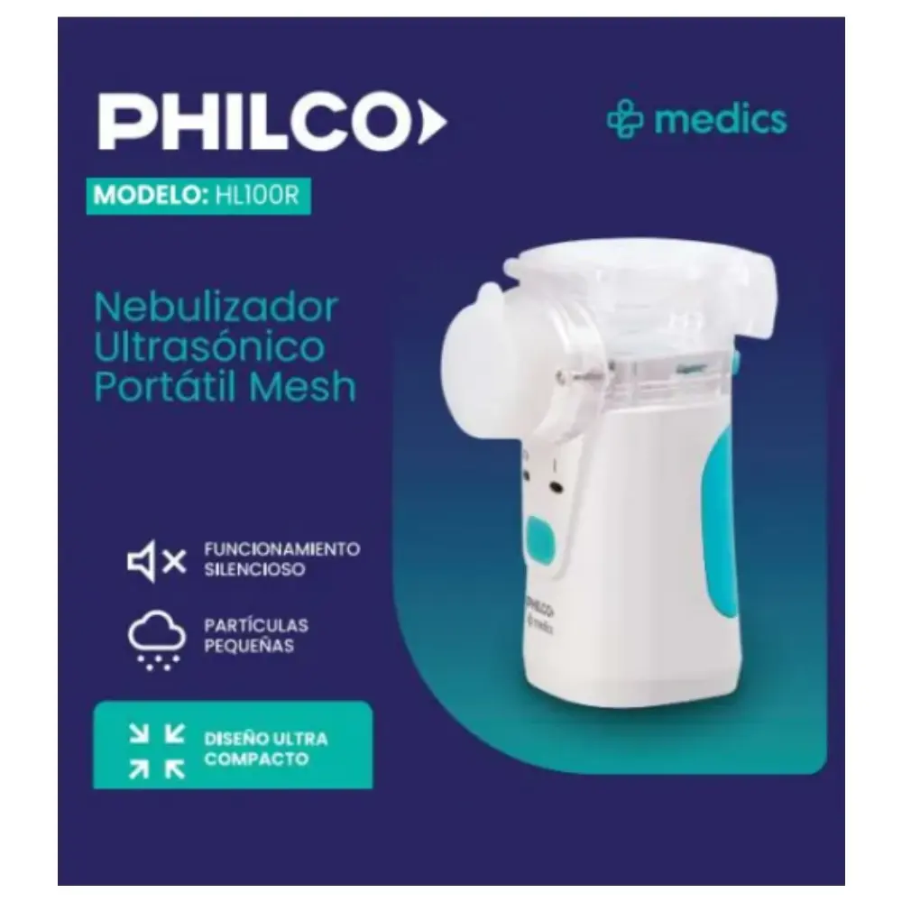 Nebulizador Philco HL100R Portatil Mesh Ultrasonico-5.webp
