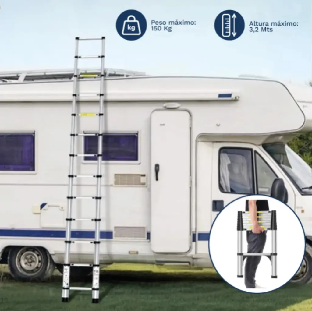 Escalera Philco EST38DH Telescopica 13 Escalones-Aluminio-6.webp