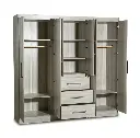 Placard Maximo 6 Puertas - 3 Cajones 56004-Marfil-2.webp