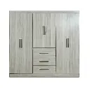 Placard Maximo 6 Puertas - 3 Cajones 56004-Marfil-4.webp