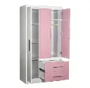 Placar Maximo 3 Puertas - 2 Cajones 68003 Infantil - Rosa-3.webp