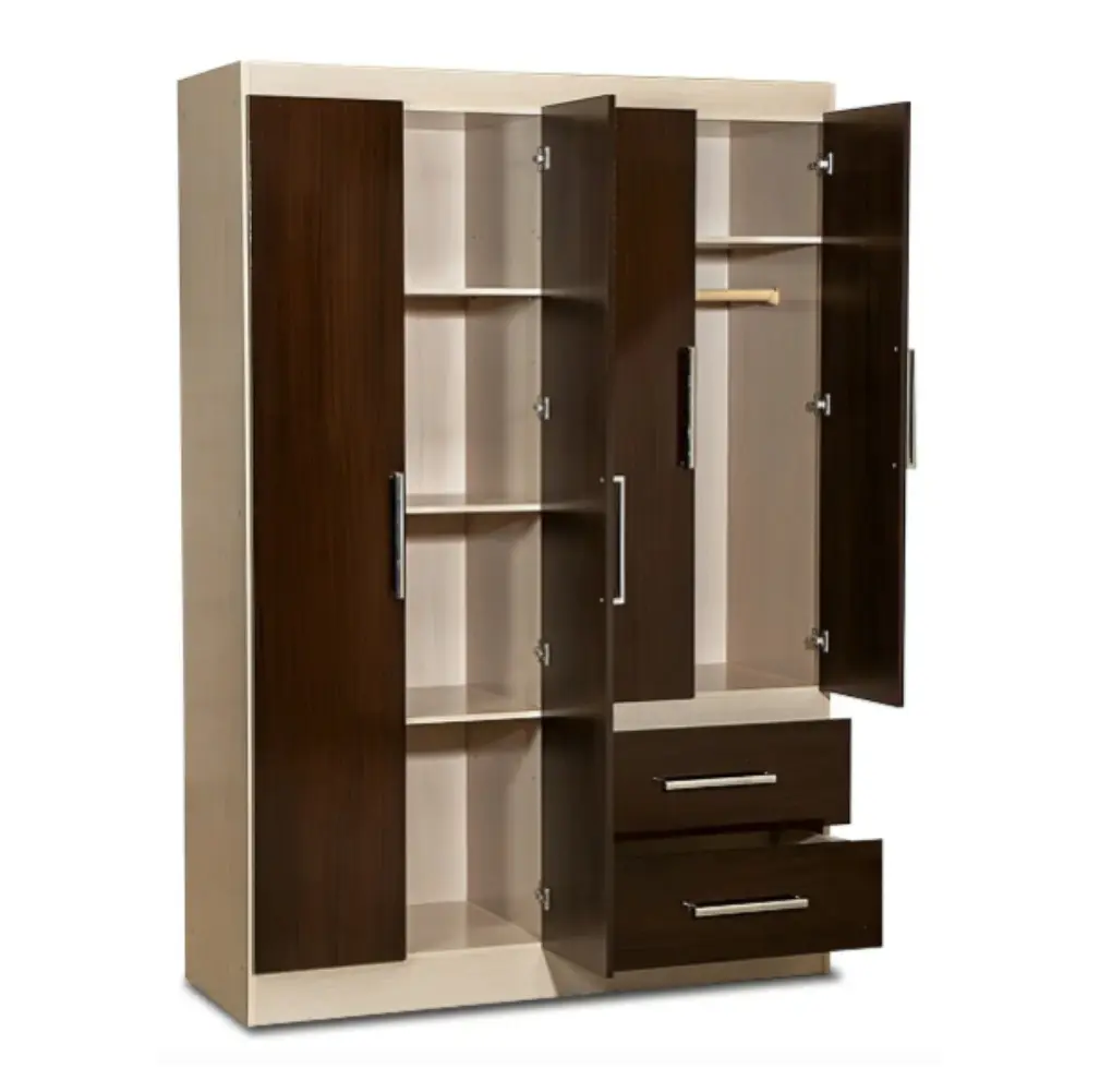 Placar Maximo 4 Puertas - 2 Cajones 12301 Chocolate - Maple-2.webp