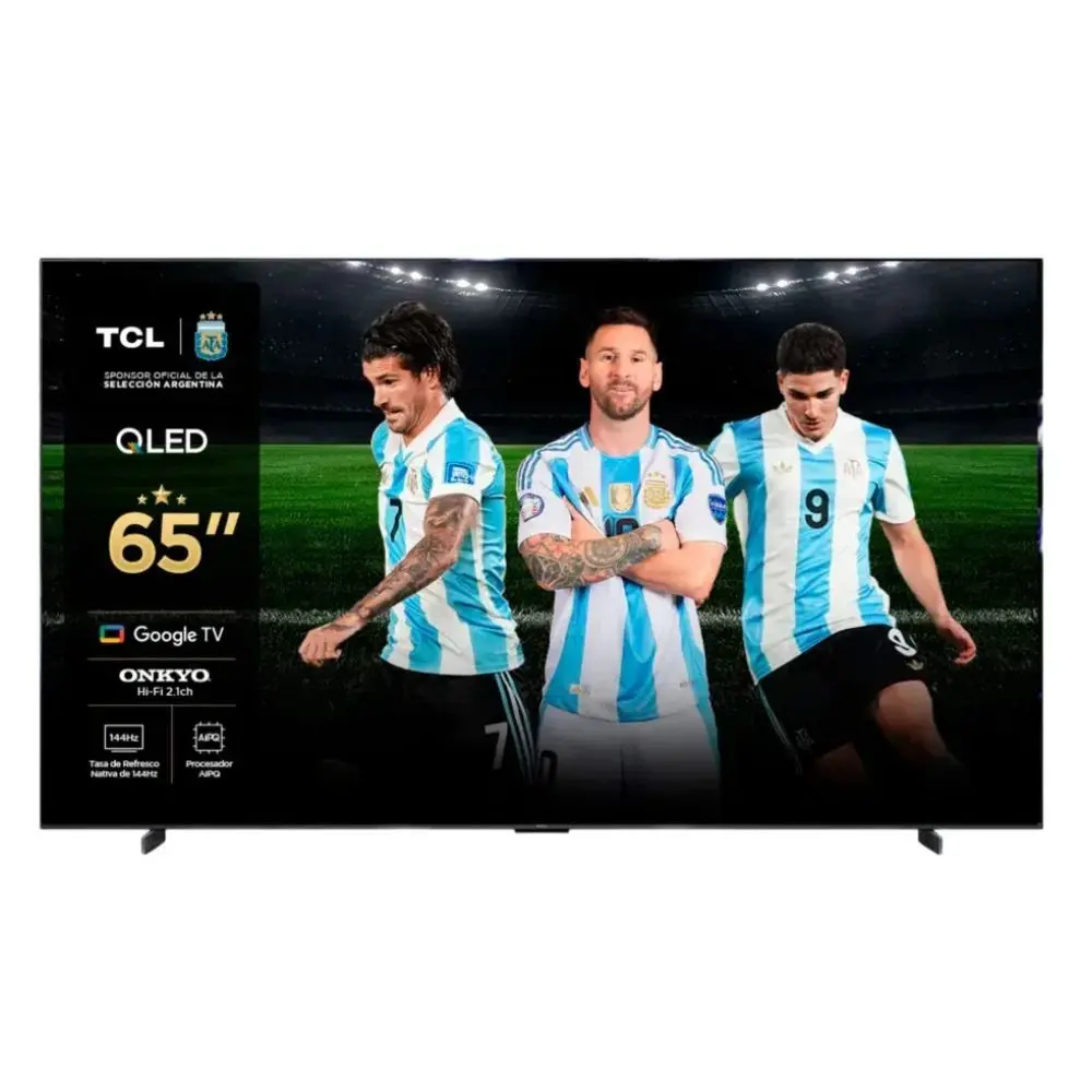 Televisor TCL 65" Qled Google TV -RV UHD Smart