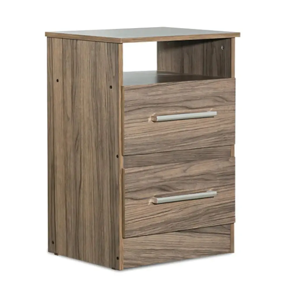 Mesa de Luz Maximo 2 Cajones 4704 Dakota